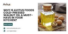 Pure Cold Pressed Walnut Oil – Avitus Foods | Natu, Gandhinagar