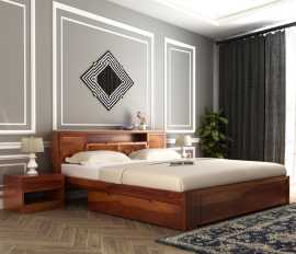 Shop Stylish King Size Beds – Up to 55% Off!, ₹ 49,898