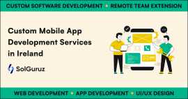 Custom Mobile App Development Company In Ireland, Dublin