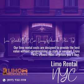 Limo Rentals NYC Cost, New York
