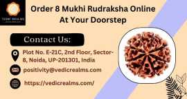 Order 8 Mukhi Rudraksha Online At Your Doorstep, $ 0