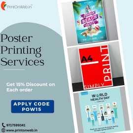 Looking to Print Posters Online? Get Custom Design, Lucknow