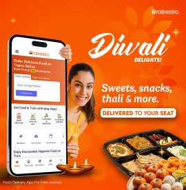 Diwali Food Delights Onboard with RailRestro, Patna
