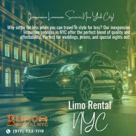 Inexpensive Limousine Services New York City, New York
