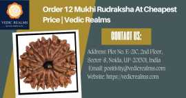 Order 12 Mukhi Rudraksha At Cheapest Price , $ 0