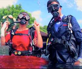 Underwater Wedding at Havelock Island