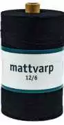 Svart Bomullsmattvarp, $ 10