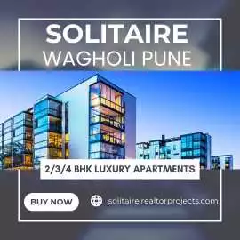 Innovating Excellence with Solitaire Wagholi Flats, $ 10,000,000