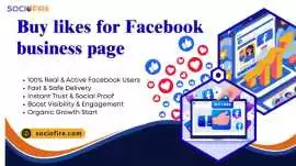 Buy likes for Facebook business page, New City