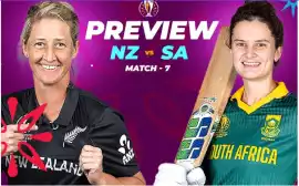 T20 World Cup 2025: SA Women vs NZ Women!, Lucknow