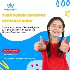 Start Learning Smarter with Live Maths Tuition, New Delhi