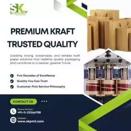 Trusted Kraft Paper Manufacturers in India , New Delhi
