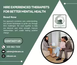 Hire Experienced Therapists for Better Mental Heal, San Francisco
