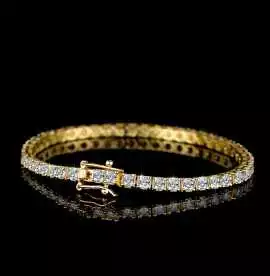 4 MM Micro Pave Tennis Bracelet, $ 10