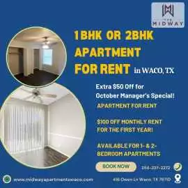 2 Bedroom Home for Rent in Waco, TX, Waco
