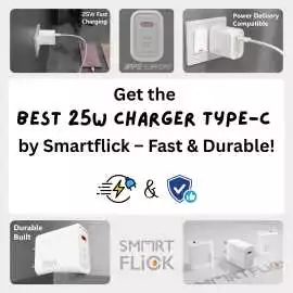 Get the Best 25W Charger Type-C by Smartflick – Fa, Patan