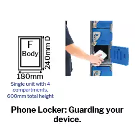 Reliable Uniform Storage Lockers for Secure and Sm, $ 0