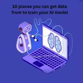 10 places you can get data from to train your AI m, Noida