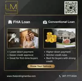 FHA vs Conventional Home Loans , Anaheim
