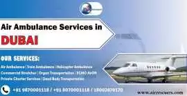 Affordable Air Ambulance Services in Dubai, Noida