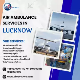Air Ambulance in Lucknow – 24/7 Emergency Care, Lucknow
