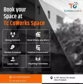 Best Coworking Space in Noida | TC Coworks Space N, Noida
