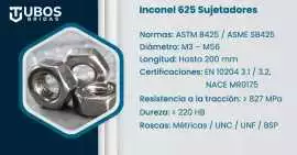 Pernos Inconel UNS N06625 Proveedor in Spain, Calvià
