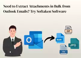 Extract Attachments in Bulk from Outlook Emails, $ 49