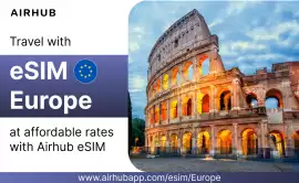 Why travelers prefer Airhub's Europe eSIM plans, $ 2