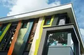 Flexible, Fire-Safe Rockpanel Cladding , London