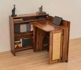 The 2-in-1 Convertible Solid Wood Study Table, ₹ 29,249