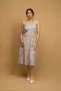 Buy Hazel in Blue Floral Printed Dresses Online Fo, ¥ 2,390