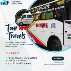 12 Seater Tempo Traveller in Hyderabad