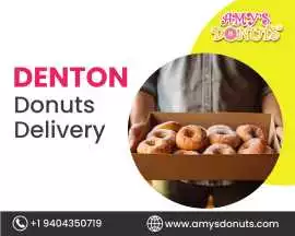 Fast and Tasty Denton Donuts Delivery, Denton