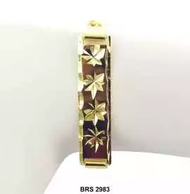 Floral Gold ID Bracelet, $ 3
