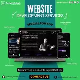 Business-Focused Website Development Services Prov, Lucknow