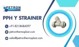 High Strength PPH Y Strainers for Industrial Flow , Linah