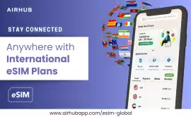 Travel Anywhere with Airhub Global eSIM , San Francisco