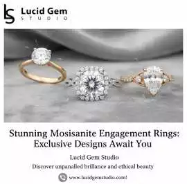 Stunning Moissanite Engagement Rings: Exclusive De, $ 0