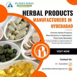Herbal Products Manufacturers in Hyderabad, Hyderabad
