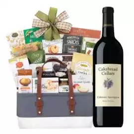 Buy Online and Enjoy Wine and Food Gift Basket, Los Angeles