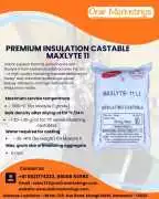 Best Insulation Castables Maxlyte 11 Supplier, Ludhiana