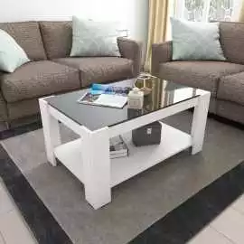 Shop Stylish Glass Top Coffee Table | Studio Kook, ₹ 6,993