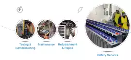 Battery Monitoring & Charger Maintenance Servi, Dubai