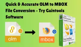 Quick & Accurate OLM to MBOX File Conversion, $ 49