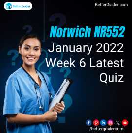 Norwich NR552 - January 2022 Week 6 Latest Quiz, San Diego