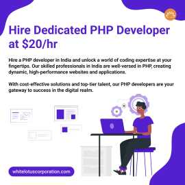 Hire Dedicated PHP Developer at $20/hr, California City
