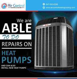 We are able to do repairs on heat pumps and can al, Toronto