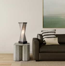 Torque Accent Table and Floor Lamp, Los Angeles