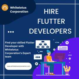 Hire Flutter Developers at Whitelotus Corporation, California City